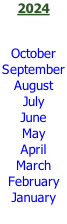 2024   October September August July June May April March February January